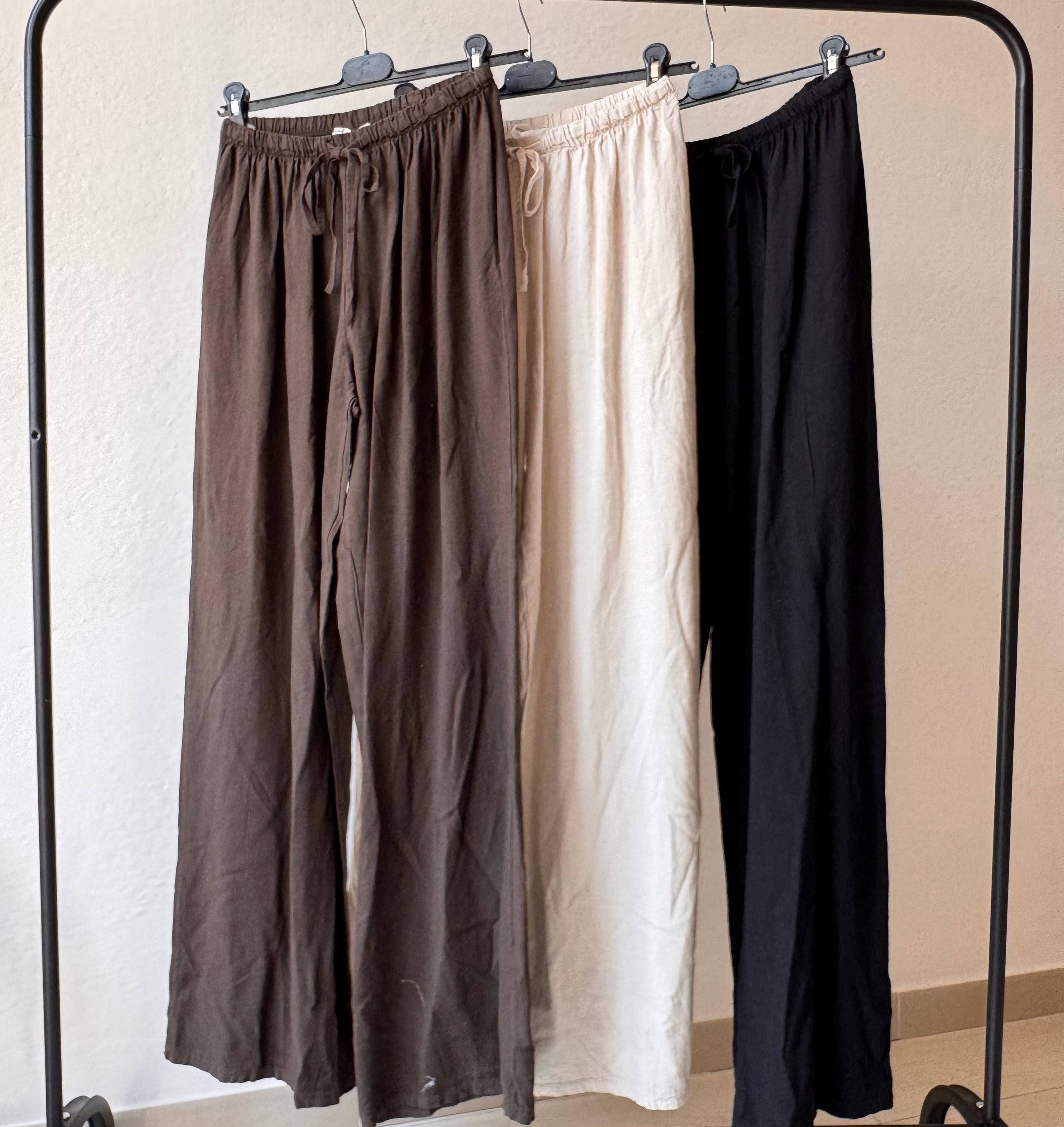 PANTALONE IN LINO