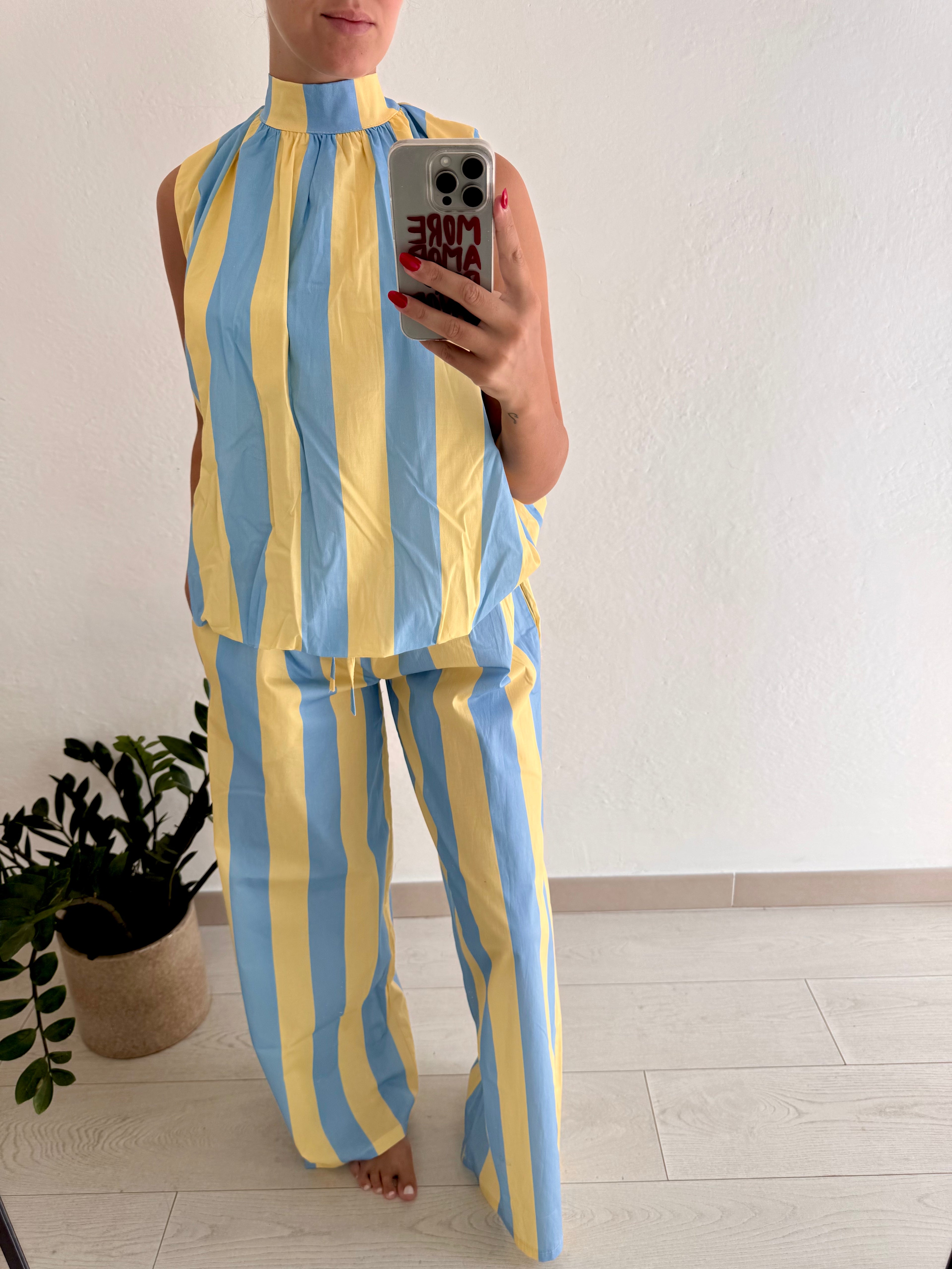 PANTALONE A RIGHE